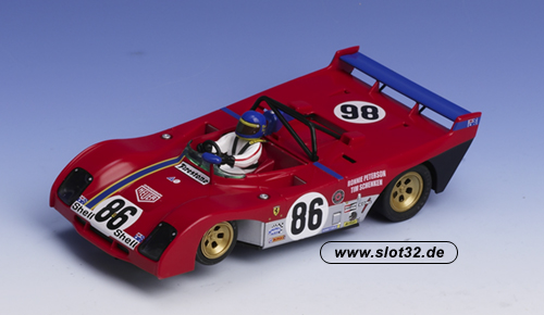 SLOT IT Ferrari F312 PB  Kit red / blue